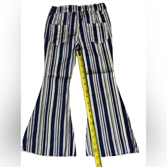 NEW Girls Striped Flares - Picture 4 of 4